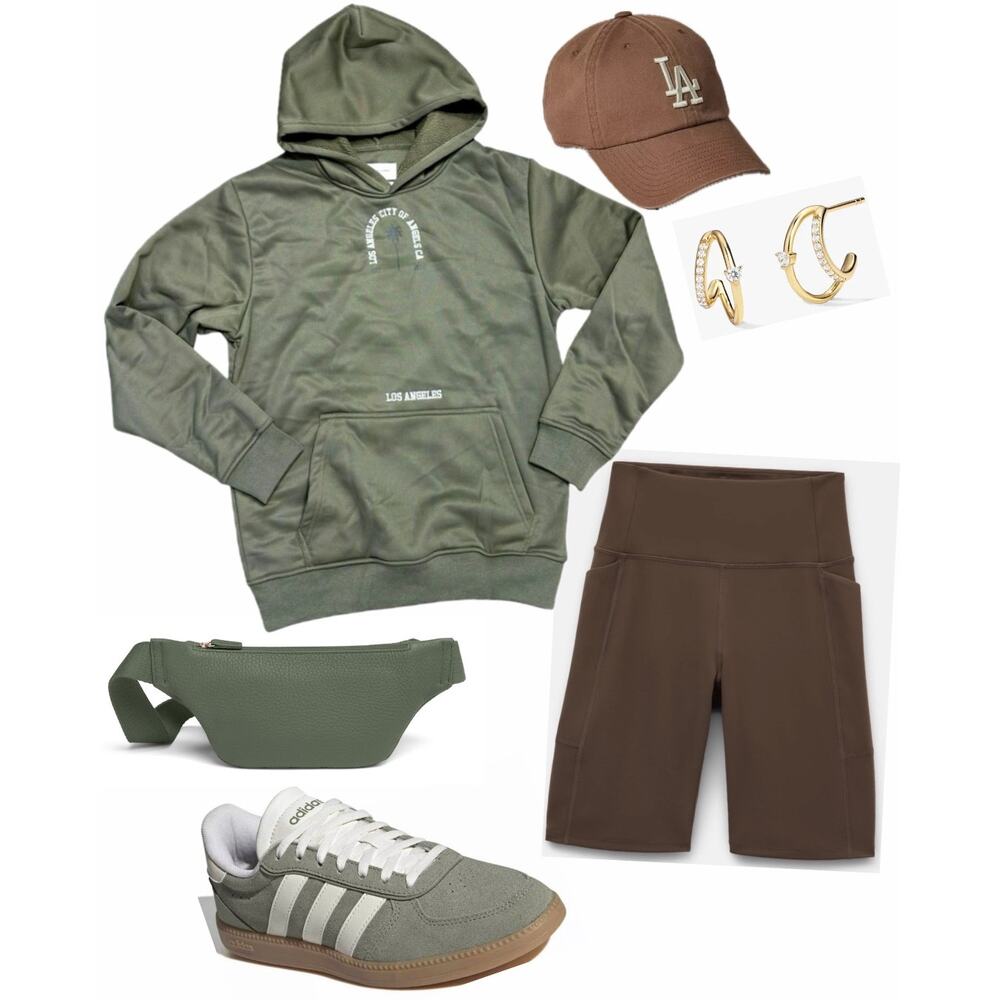 Public Supply Hoodie City Of Los Angeles Embroidered Streetwear Unisex Sz: L